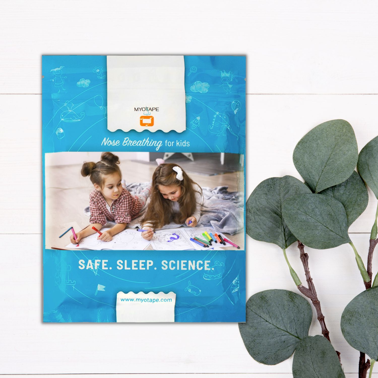 Natural Beauty Skin Cosmetic Skin Care Product Podium Promotion (Facebook Post) (2) Oryginalne Plastry Myotape Nose Breathing for kids 90 sztuk