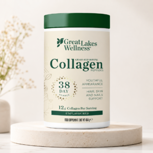Great Lakes Gelatin Kolagen Bez glutenu Skóra 454g
