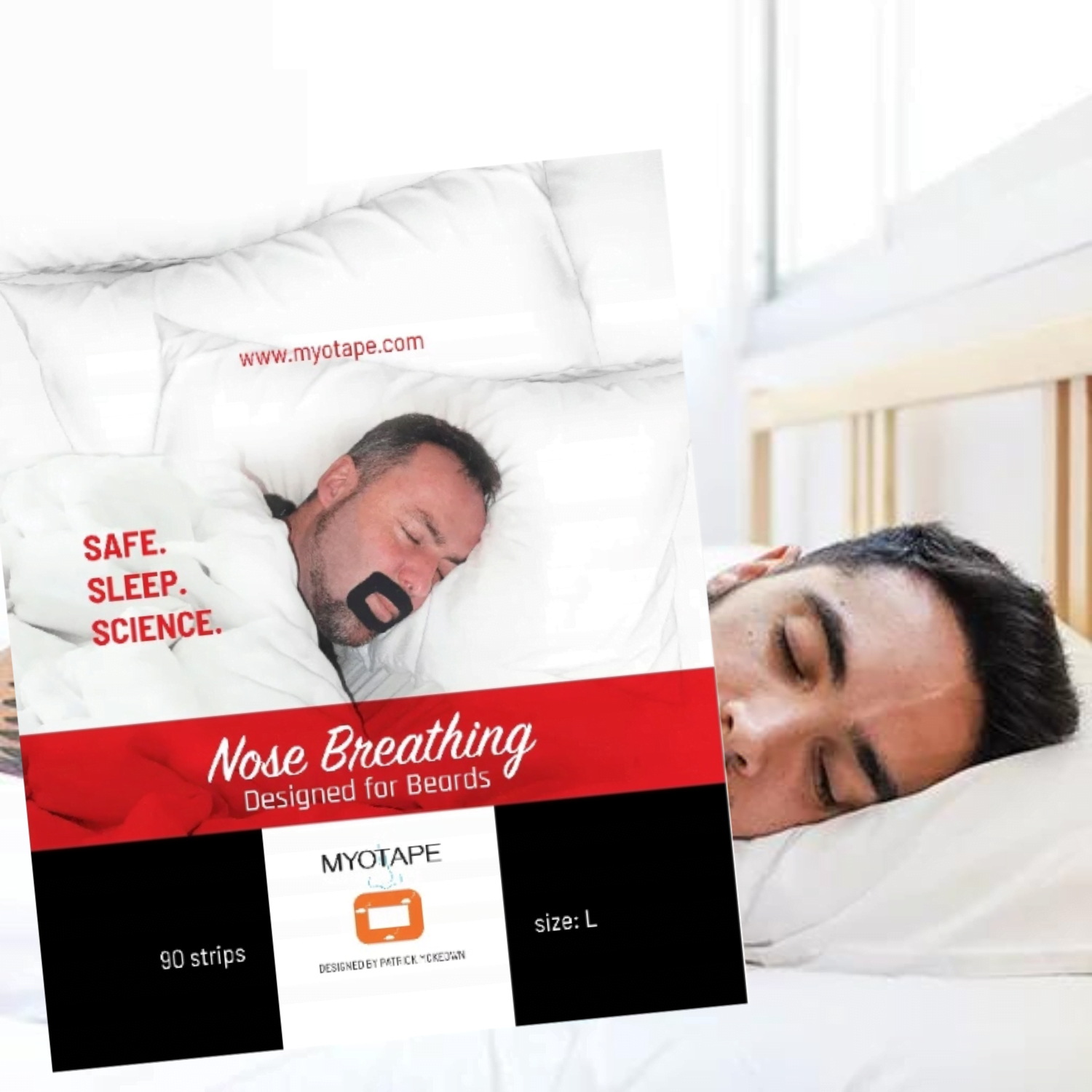 beardbig Plastry Myotape na chrapanie
