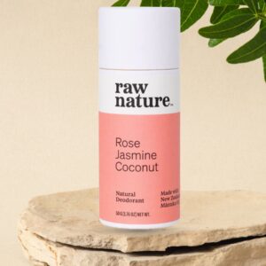 Raw Nature- Naturalny dezodorant- Róża + Jaśmin