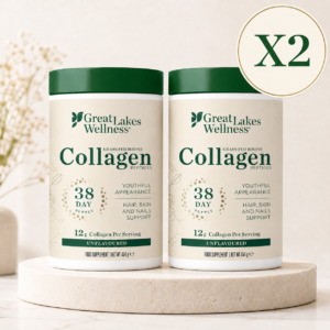 2x Great Lakes Gelatin Kolagen Bez glutenu Skóra 454g