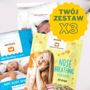 zestaw plastrów myotape