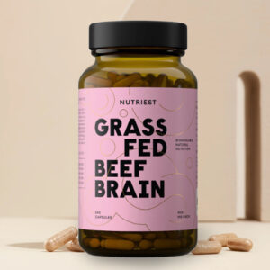 Nutriest Grass Fed Beef Brain 240 kapsułek Mózg wołowy pamięć układ nerwowy