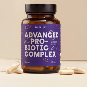 Nutriest Advanced Probiotic Complex Probiotyk 12 szczepów 60 kapsułek