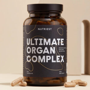 Nutriest Ultimate Organ Complex 240 kapsułek organy wołowe 400mg organic